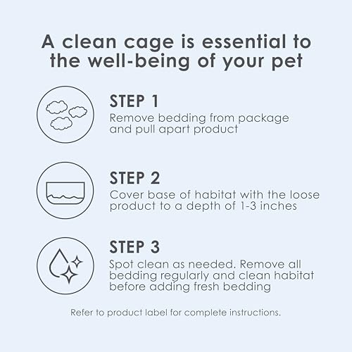 Kaytee Clean & Cozy White Paper Bedding for Small Pets