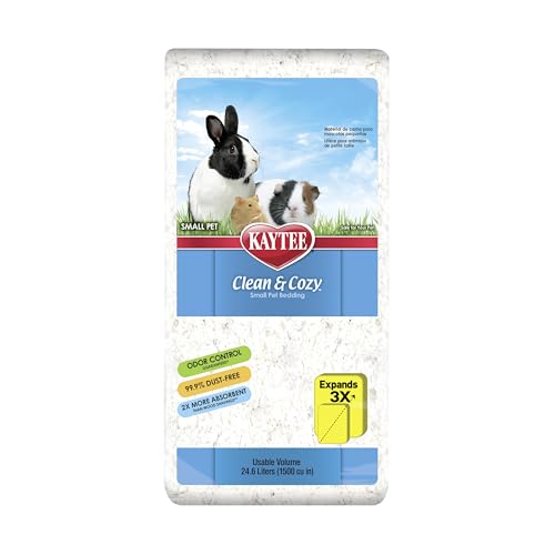 Kaytee Clean & Cozy White Paper Bedding for Small Pets