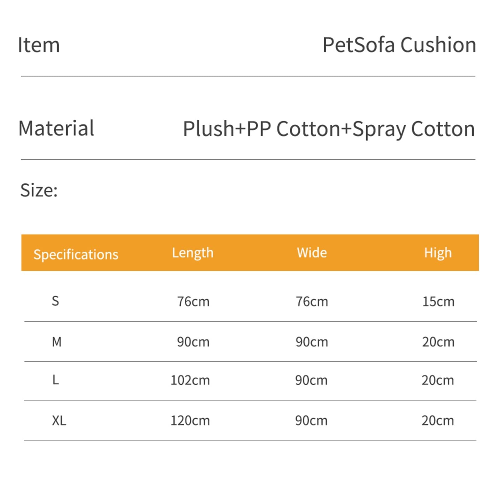 EAGLCQA Washable Plush Sofa Bed for Dogs & Cats