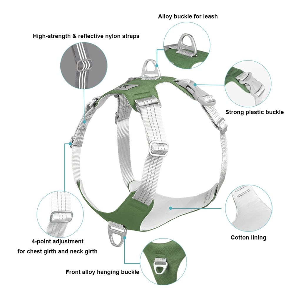 No-Pull Vest Harness for Medium and Large Dogs