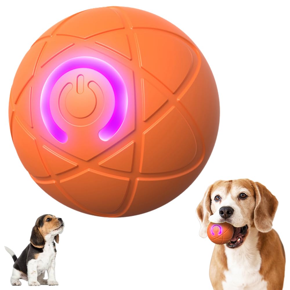 Automatic Rolling & Bouncing Ball Toy for Dogs & Cats