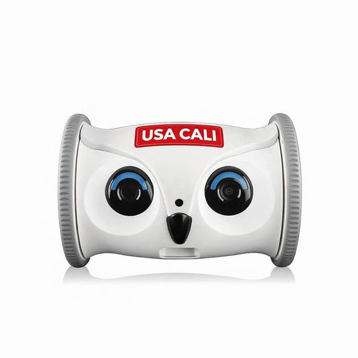 USA CALI Automatic Rolling Owl Toy for Cats & Dogs