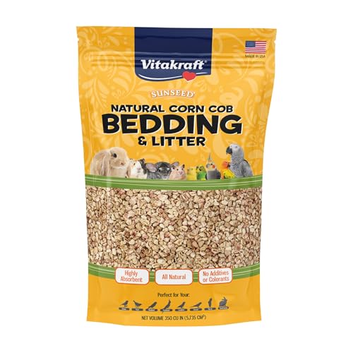 Sunseed Natural Corn Cob Bedding & Litter for Small Pets