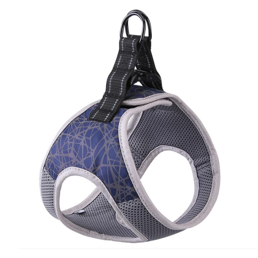 Reflective No-Pull Nylon Harness for Small Dogs