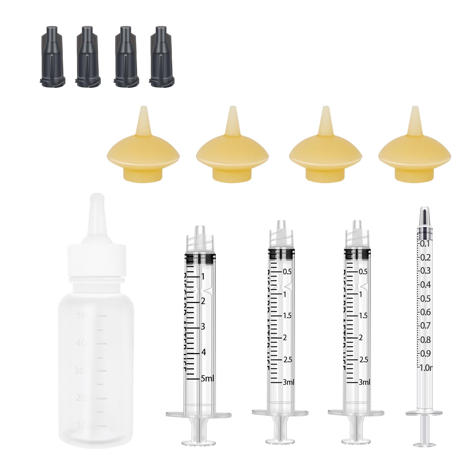 Xuanda Feeding Bottle & Syringe Kit for Small Pets