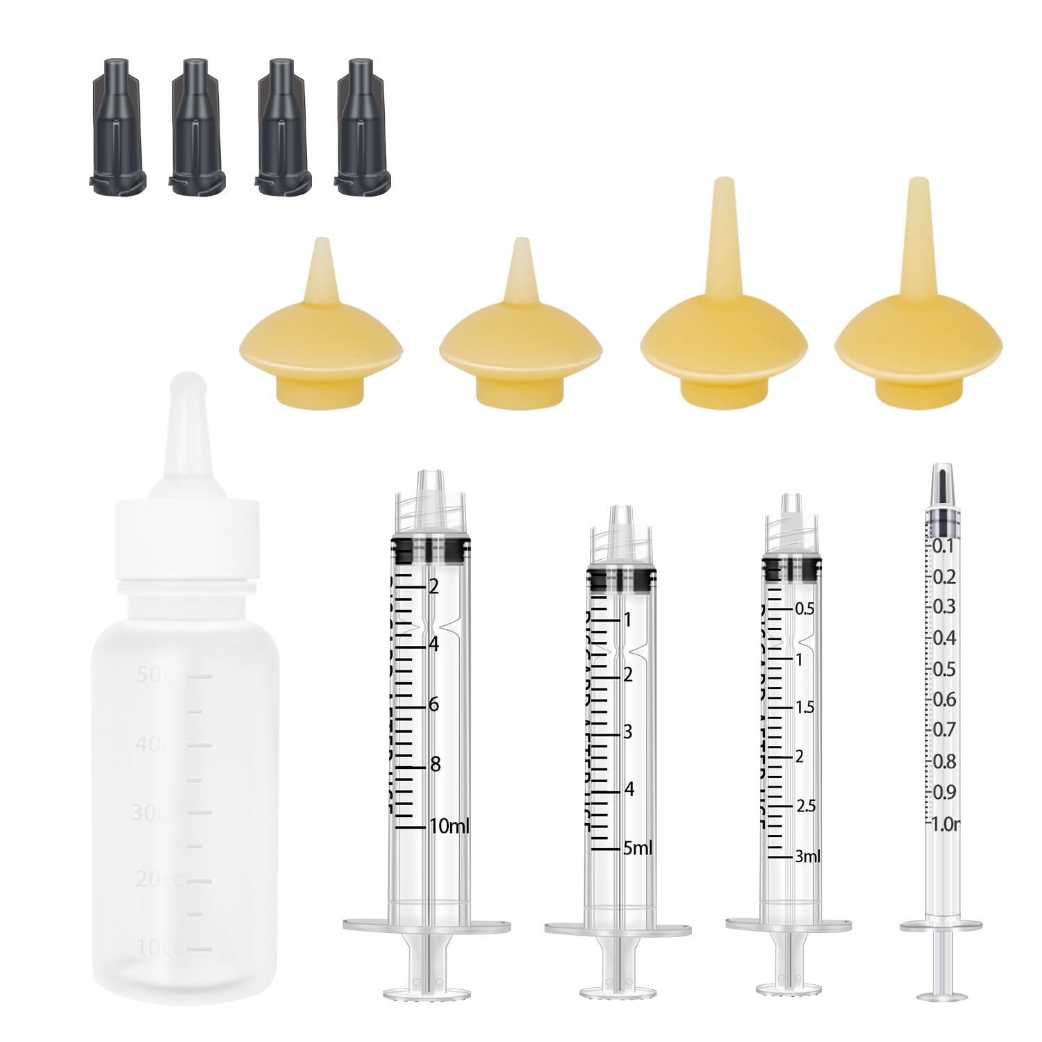 Xuanda Feeding Bottle & Syringe Kit for Small Pets