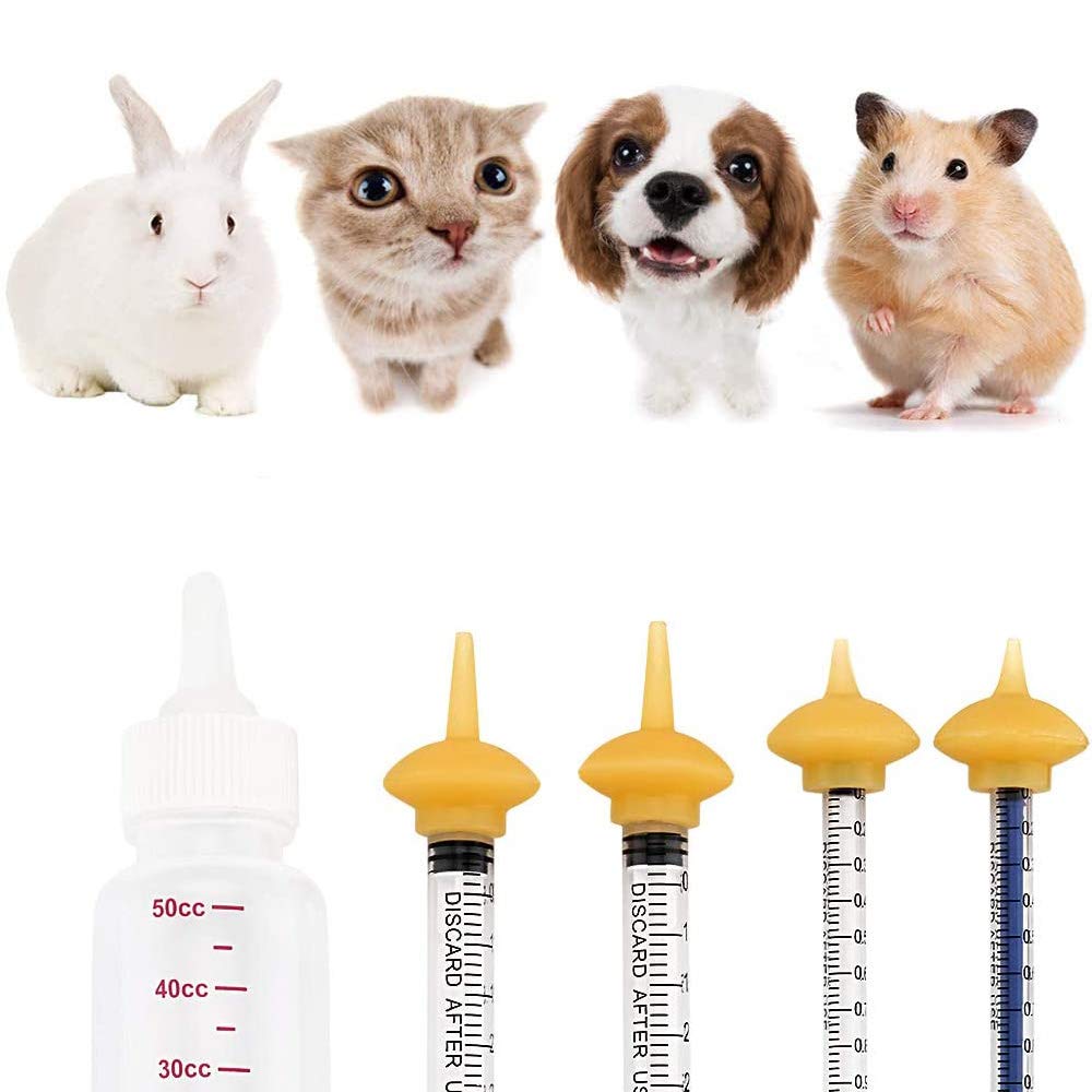 Xuanda Feeding Bottle & Syringe Kit for Small Pets