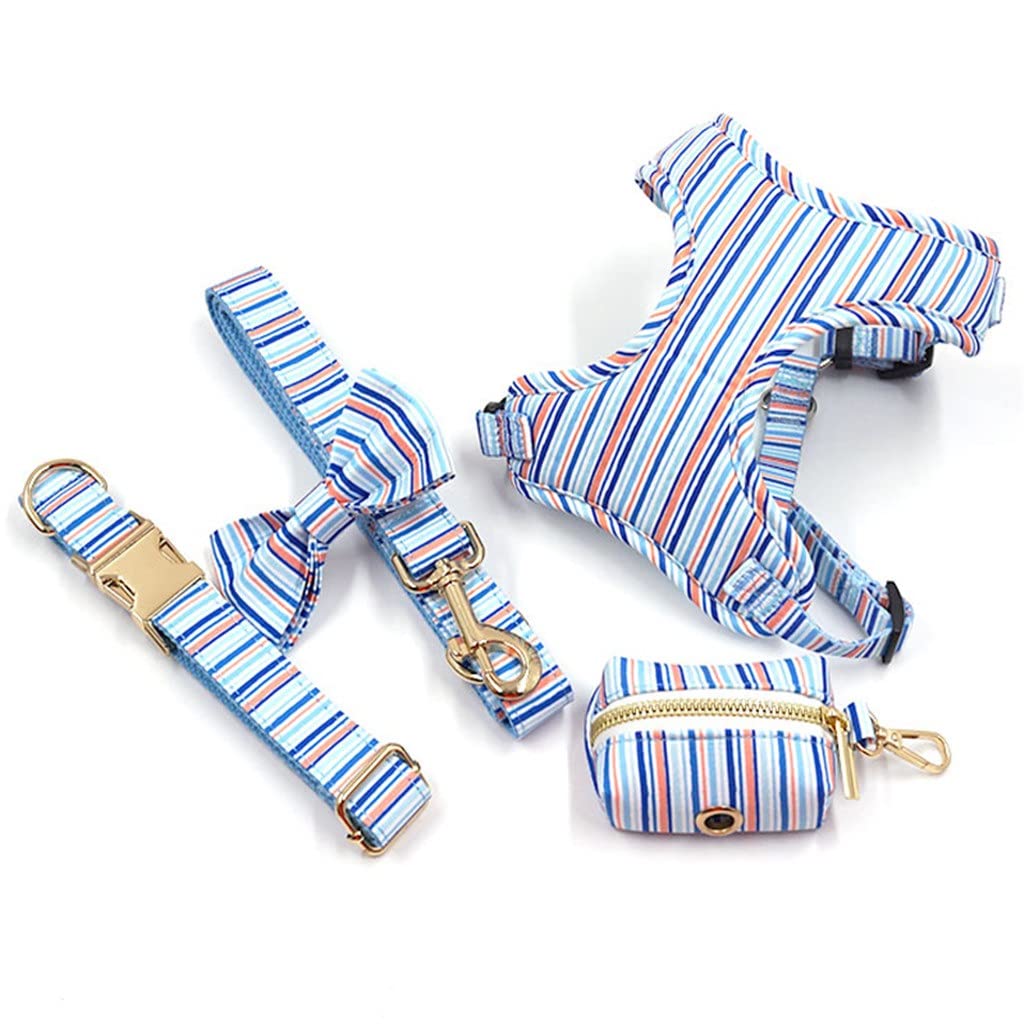 Personalized No-Pull Harness, Collar & Leash Set for Small Dogs