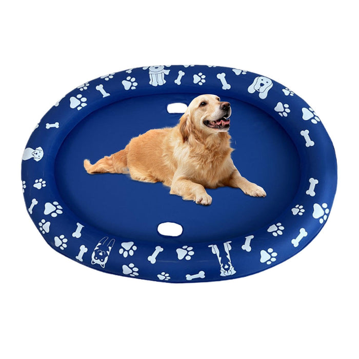 Inflatable Dog Pool & Bathing Tub for Outdoor Water Play