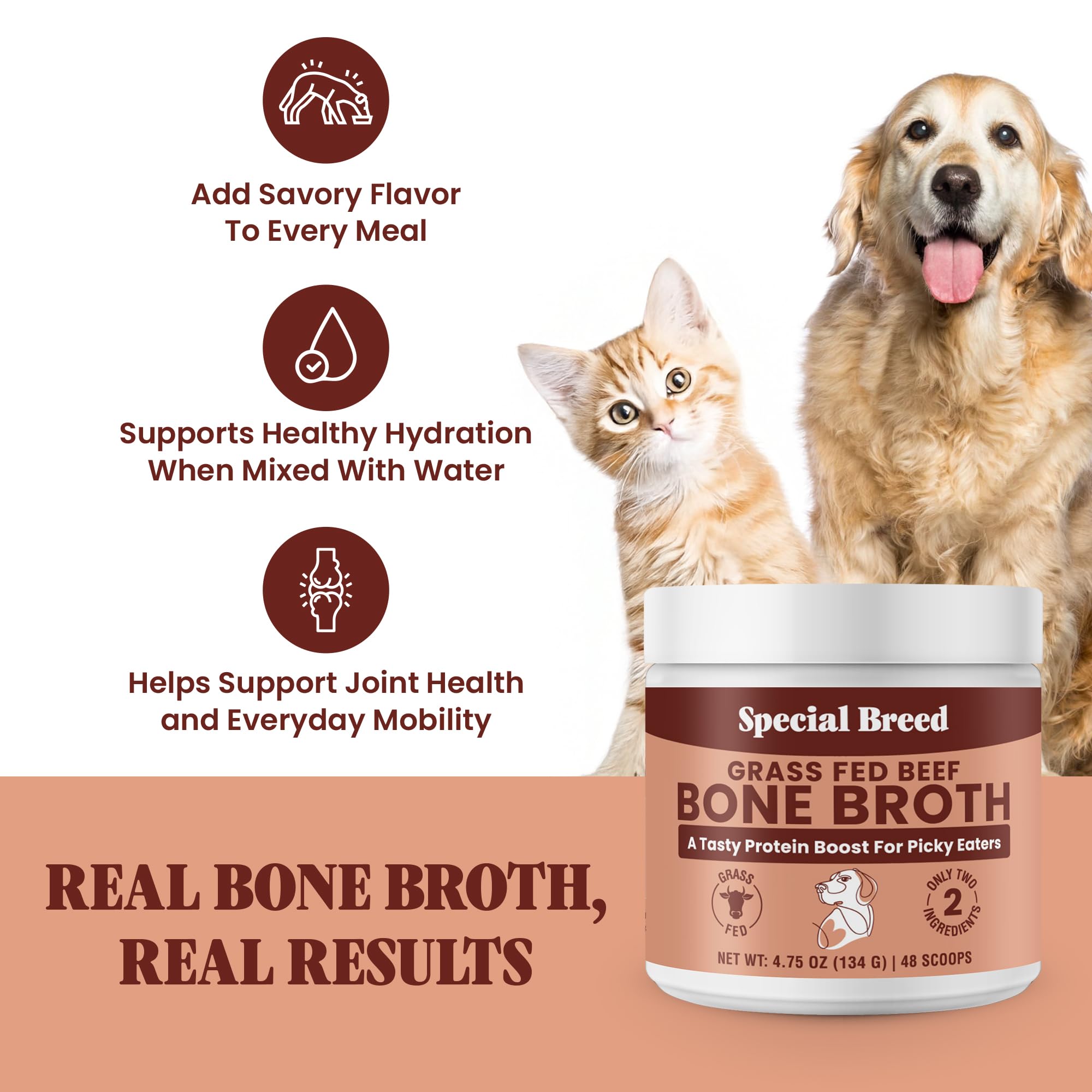 Special Breed Bone Broth Supplement for Dogs & Cats