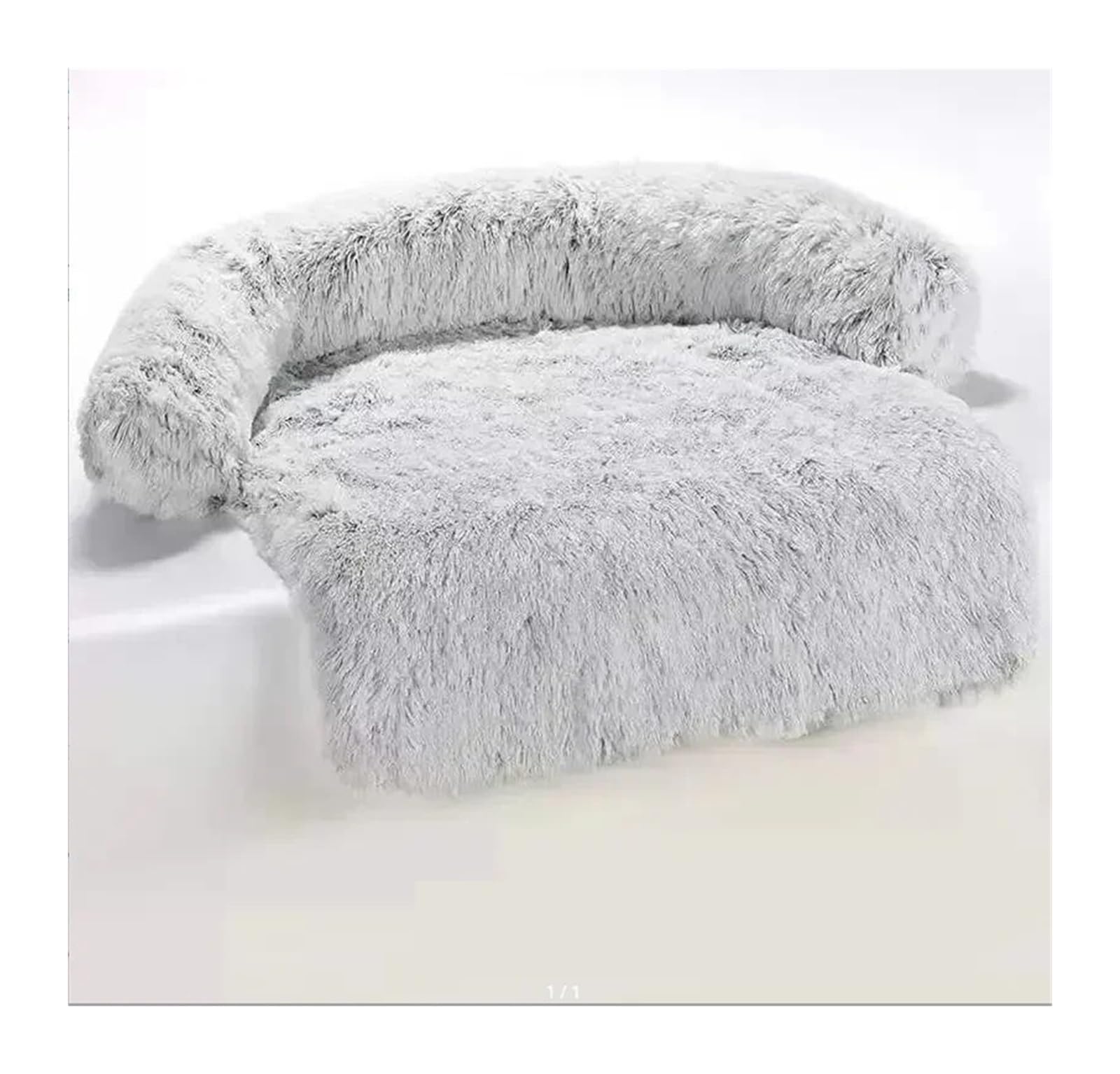 Washable Plush Sofa Bed for Large Dogs & Cats