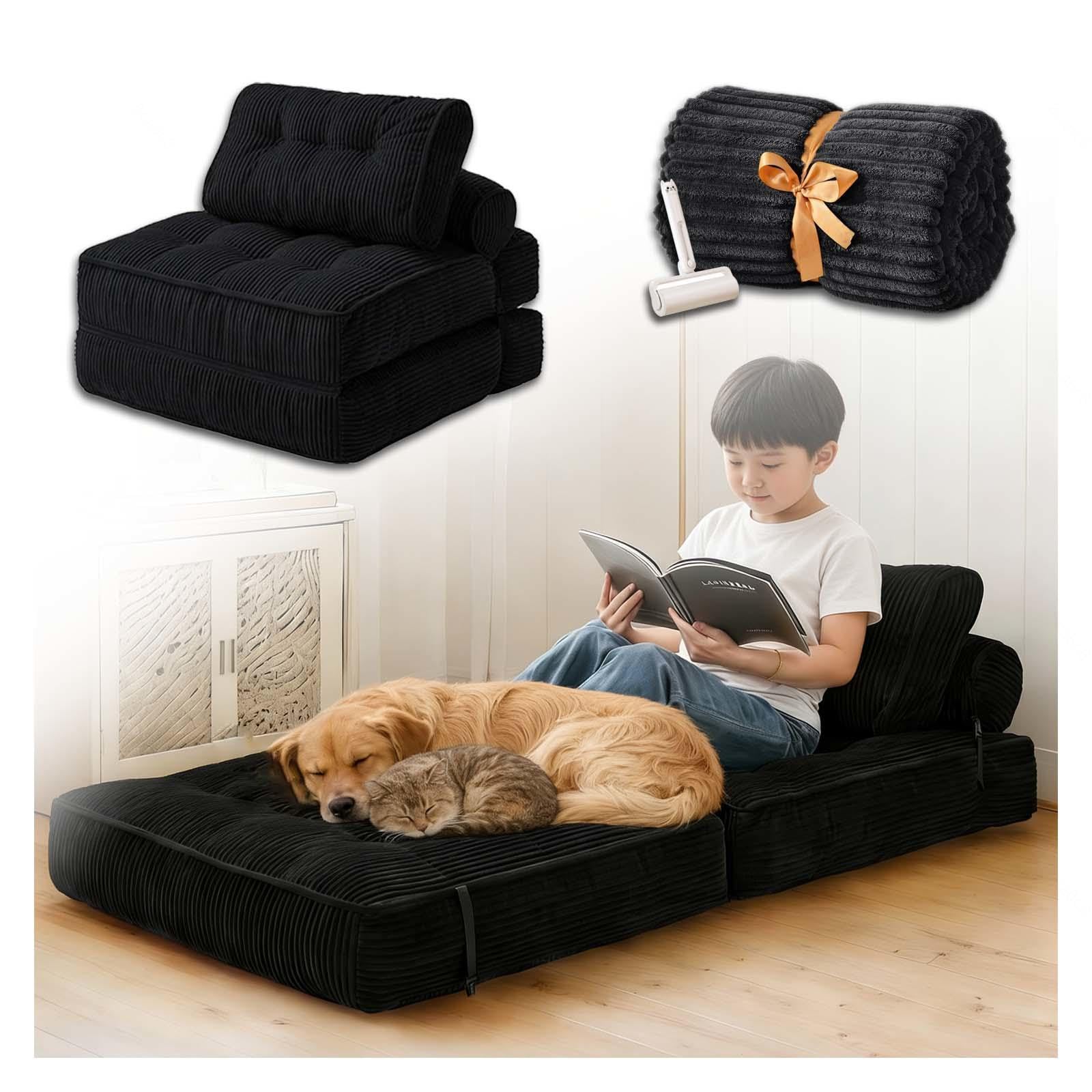 Seasonal Warm Pet Bed & Blanket for Dogs and Cats