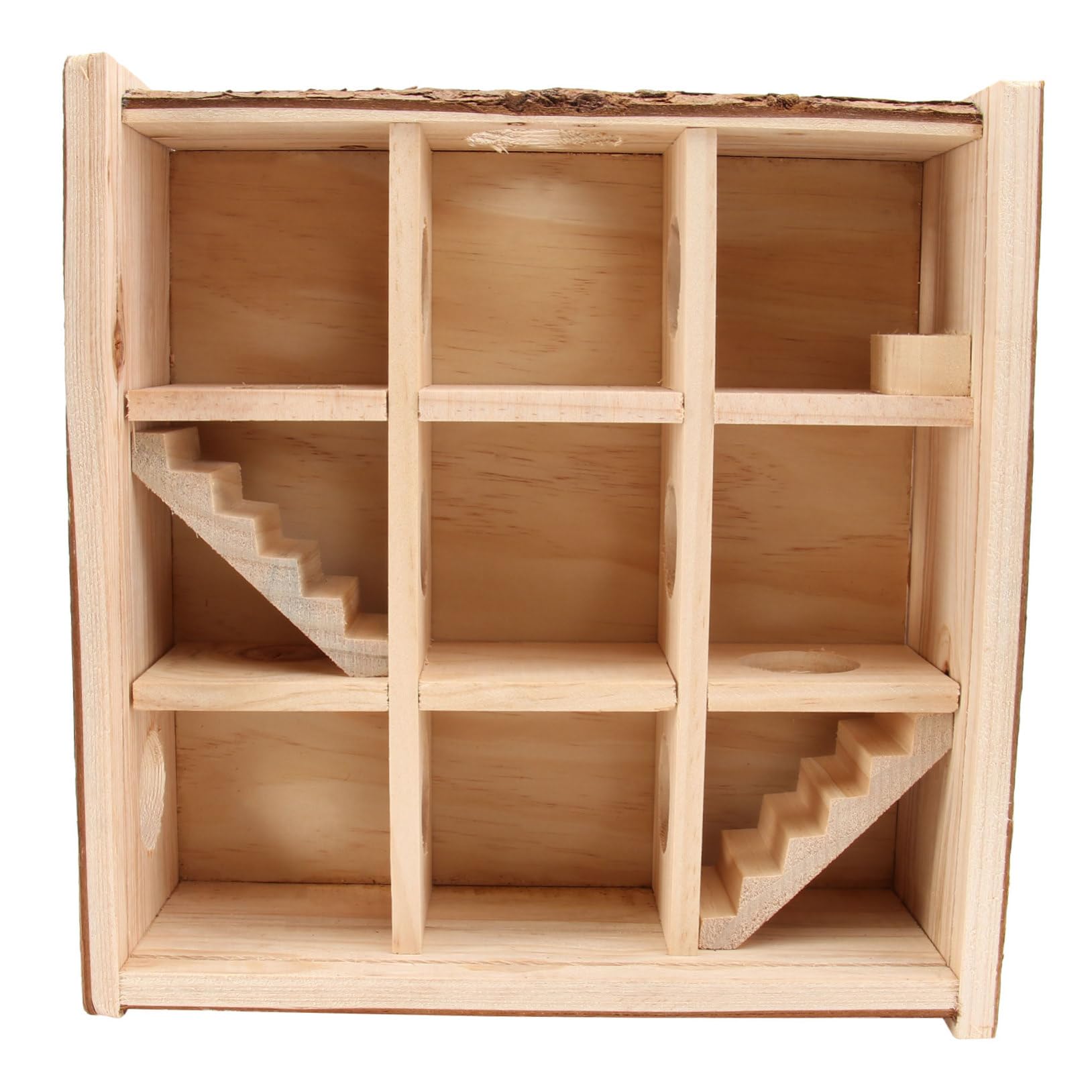 MERRYHAPY Interactive Hamster Maze Tunnel Activity Toy