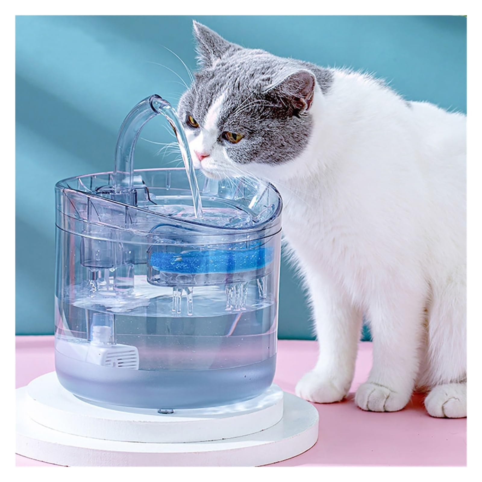 Automatic Sensor Water Fountain for Cats & Small Pets