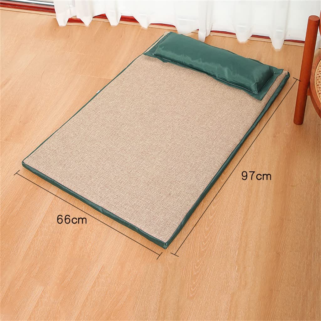 Four-Season Cooling Dog Bed & Sleeping Mat, 98 x 66 cm