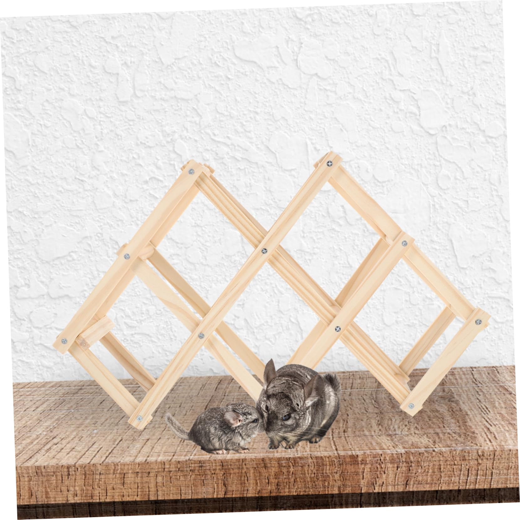GALPADA Wooden Climbing Ladder for Rats, Hamsters & Mice
