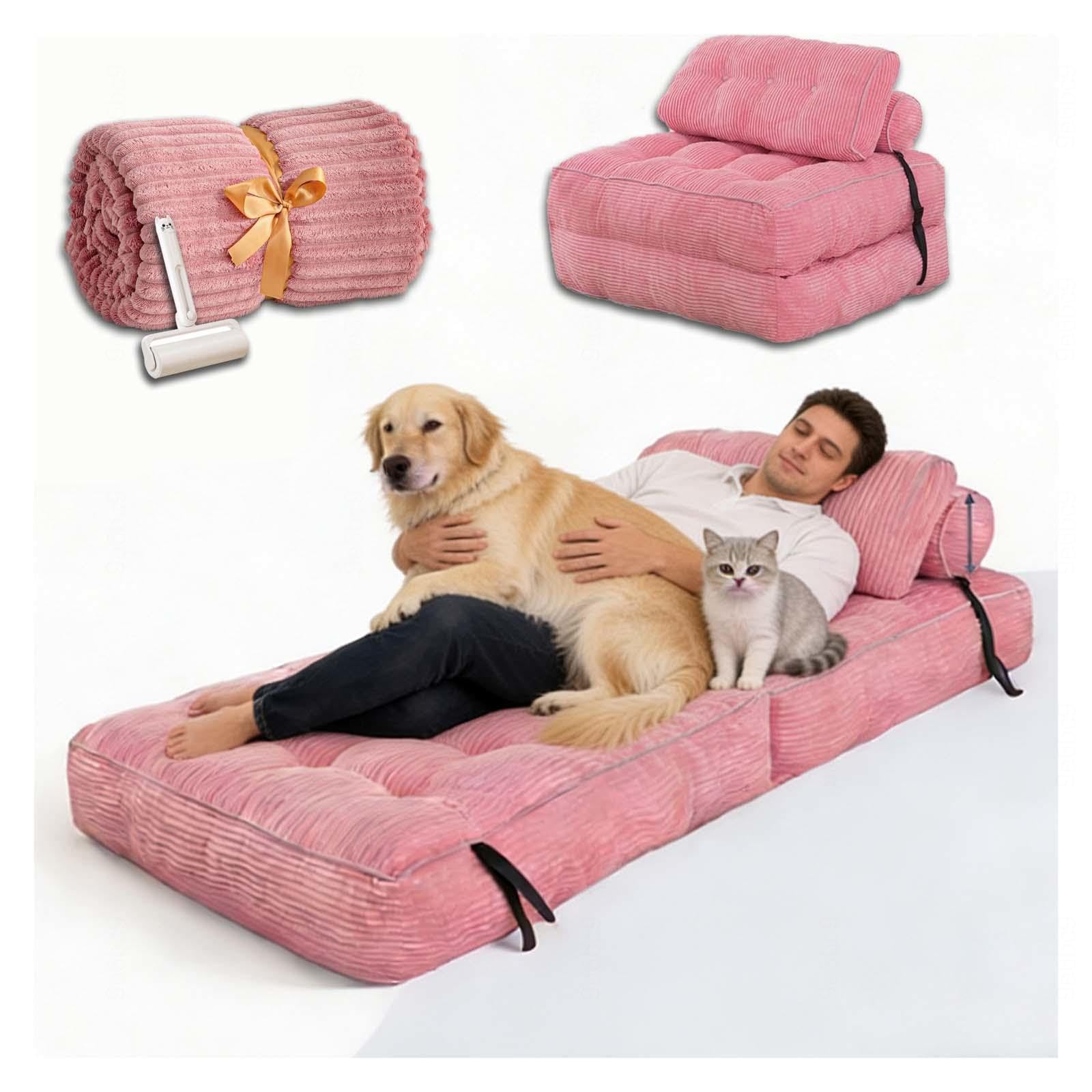 Seasonal Warm Pet Bed & Blanket for Dogs and Cats