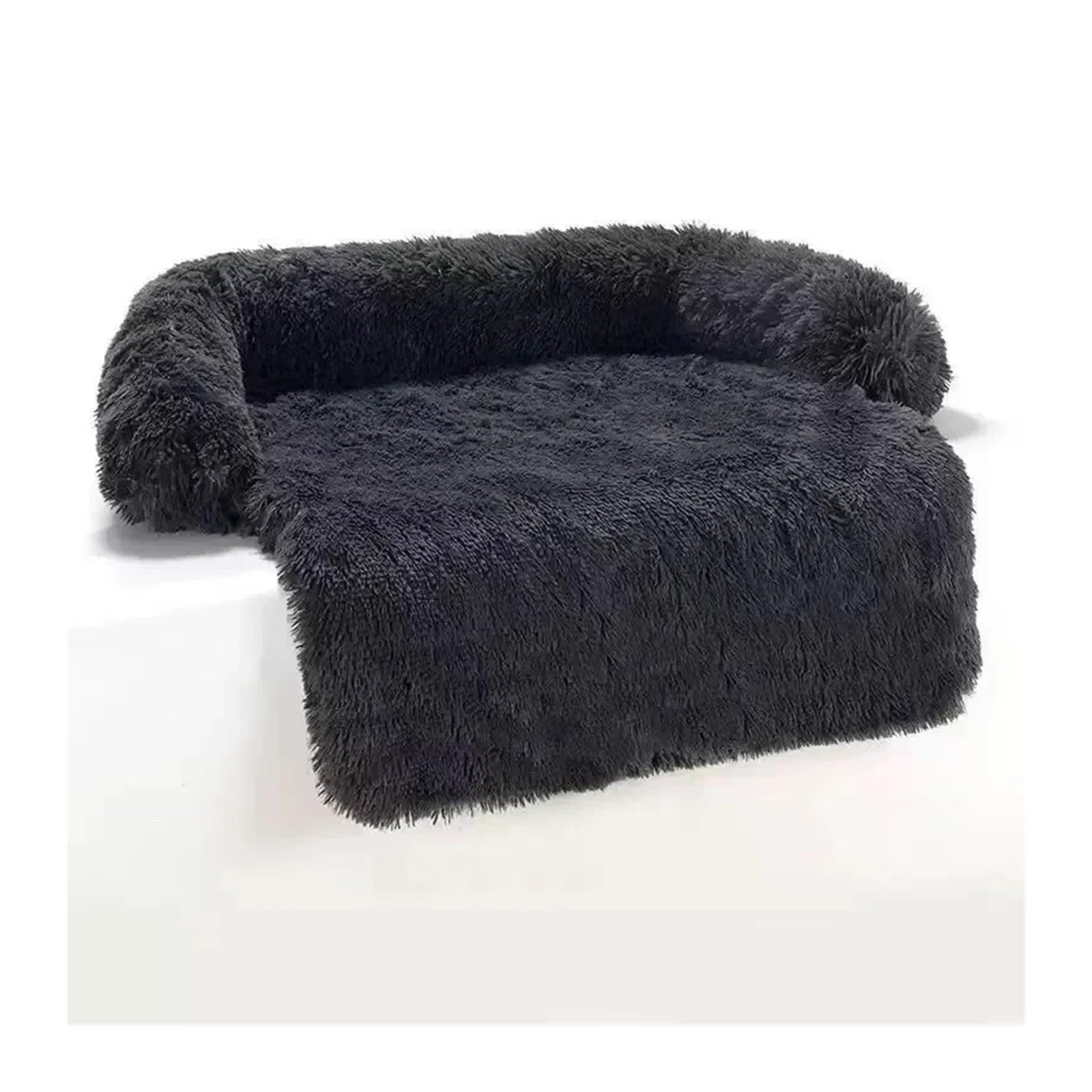 Washable Plush Sofa Bed for Large Dogs & Cats