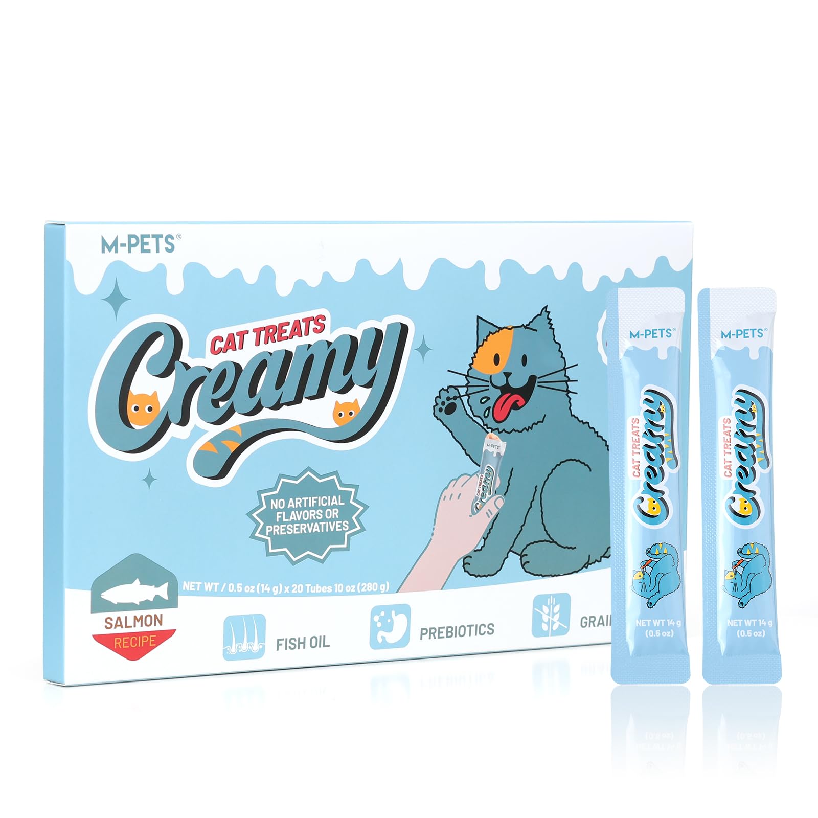 Mpets Healthy Cat Treats for Training & Daily Rewards