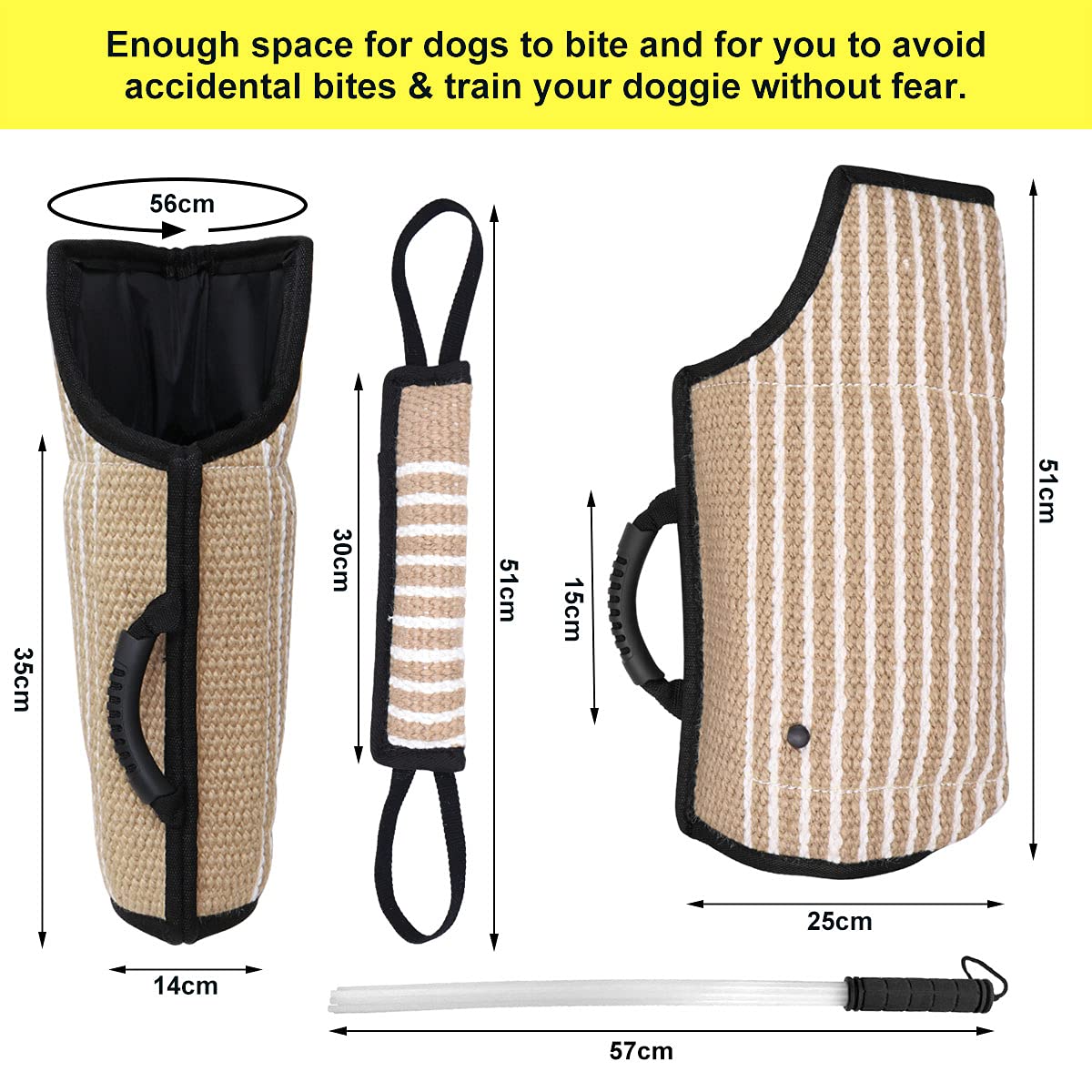 MelkTemn Protective Dog Bite Sleeve for Training