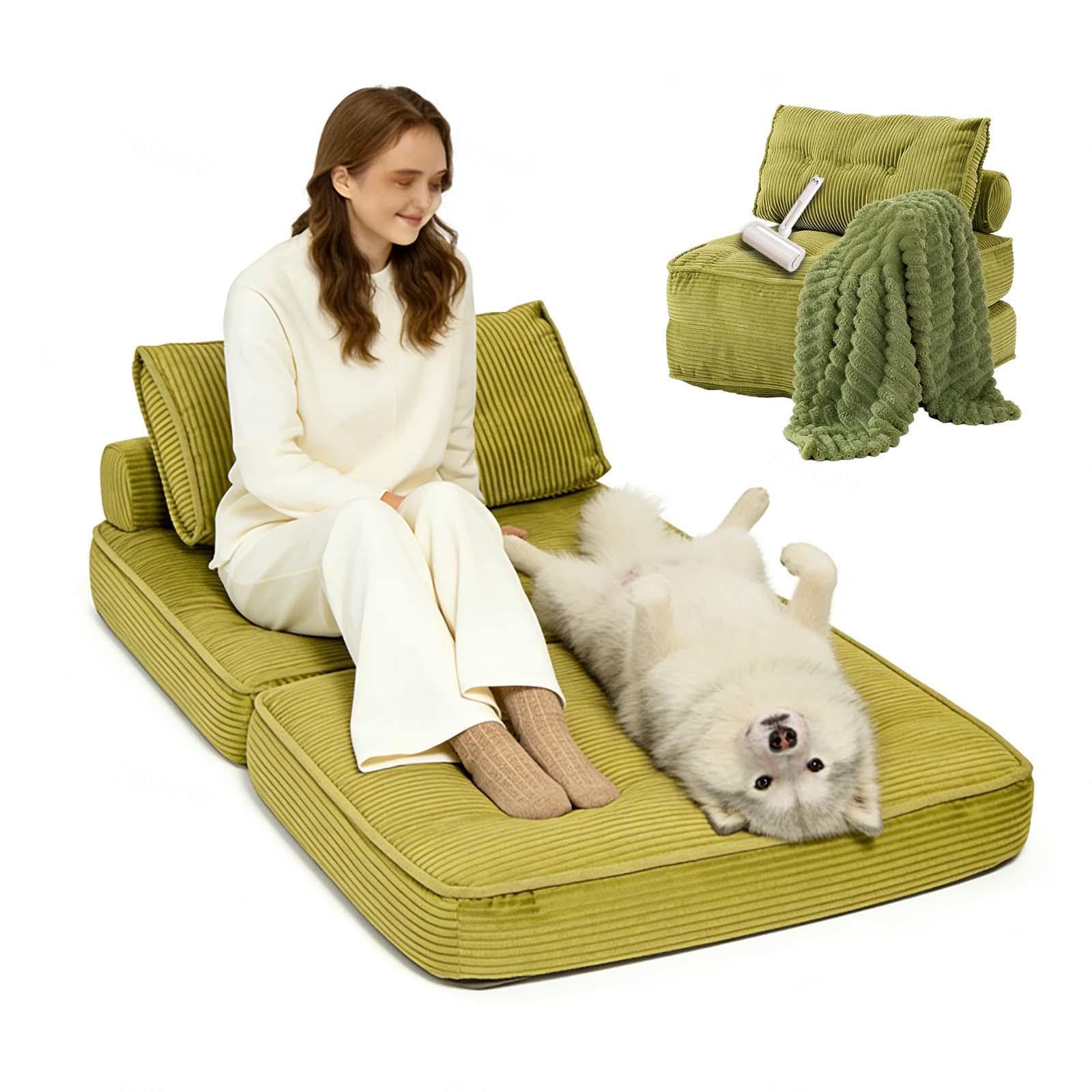 Seasonal Warm Pet Bed & Blanket for Dogs and Cats