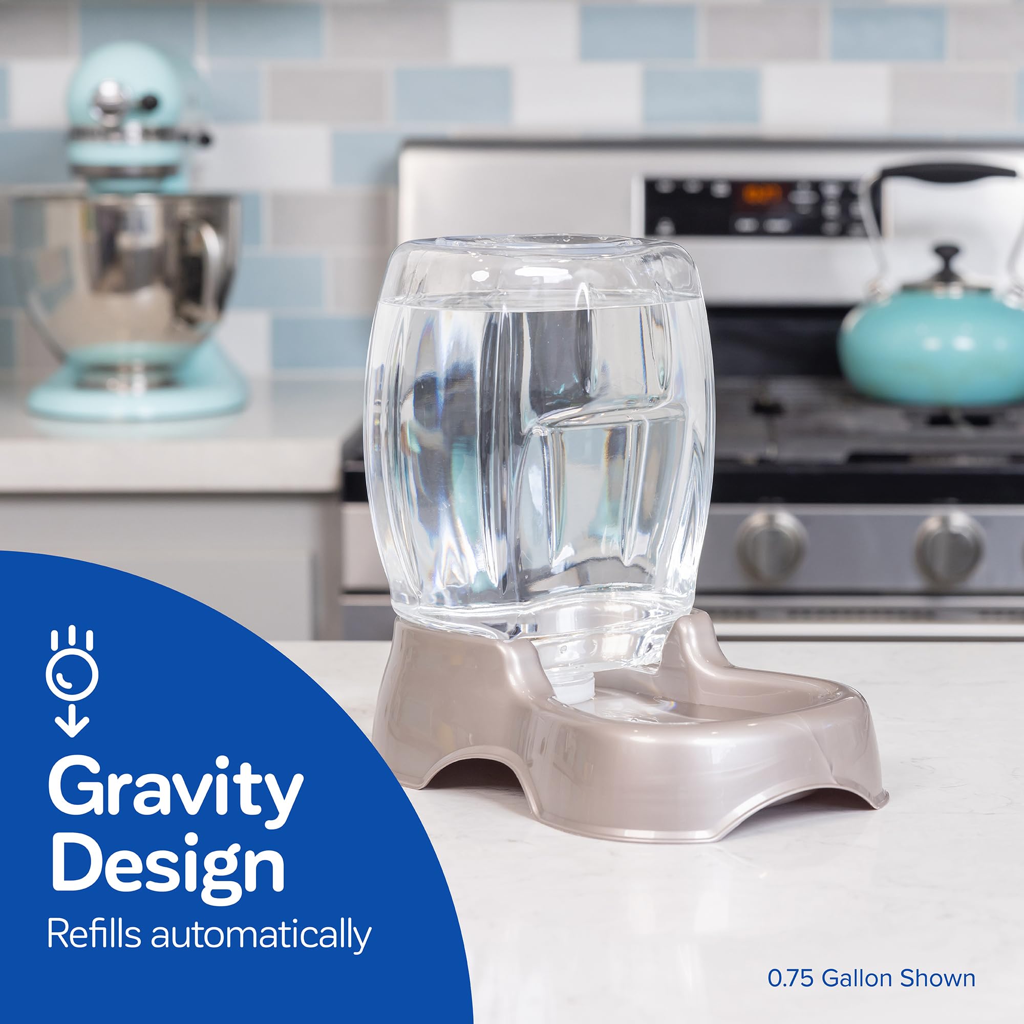 Petmate Pet Cafe Water Dispenser for Cats & Dogs