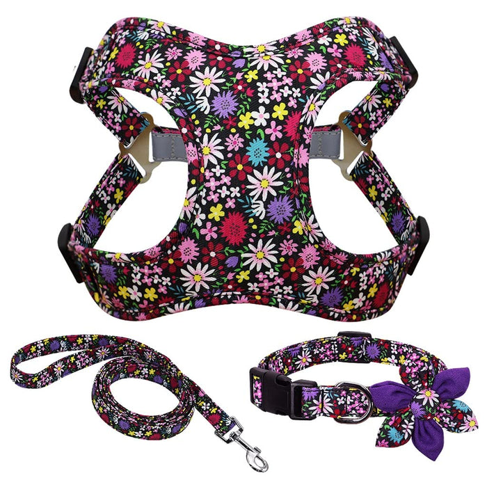 Adjustable Breathable Mesh Harness Vest for Dogs & Cats