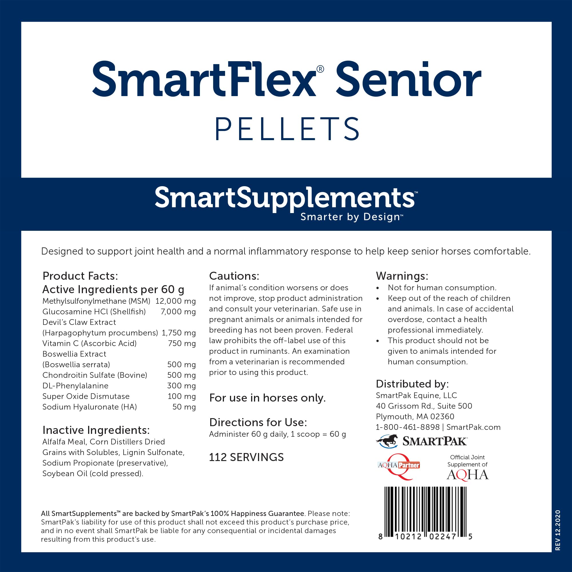 SmartEquine SmartFlex Senior Horse Joint Supplement