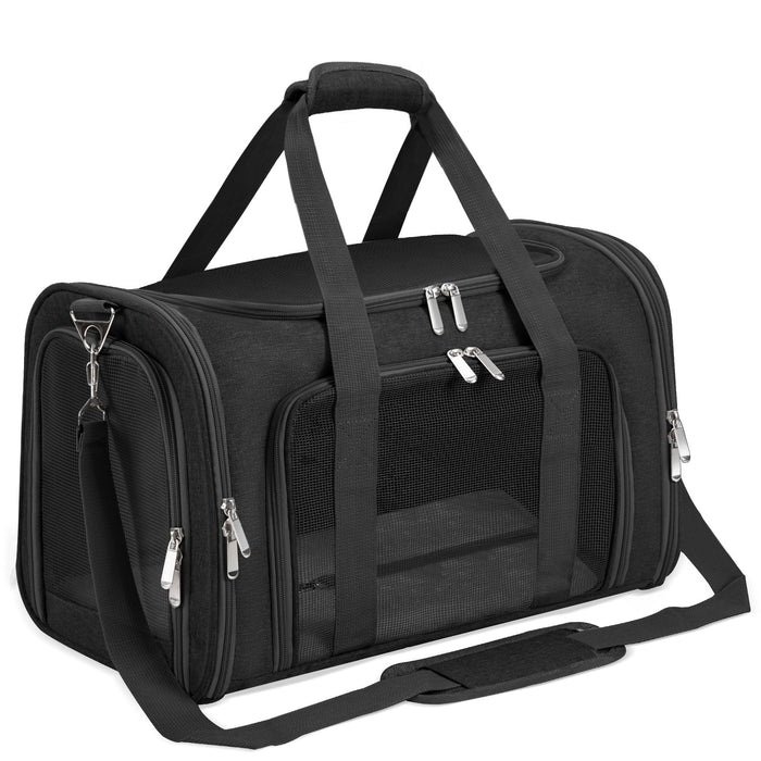 Soft-Sided Pet Carrier for Cats, Dogs & Small Animals