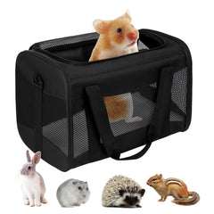 Airline-Approved Breathable Pet Carrier with Fleece Pad