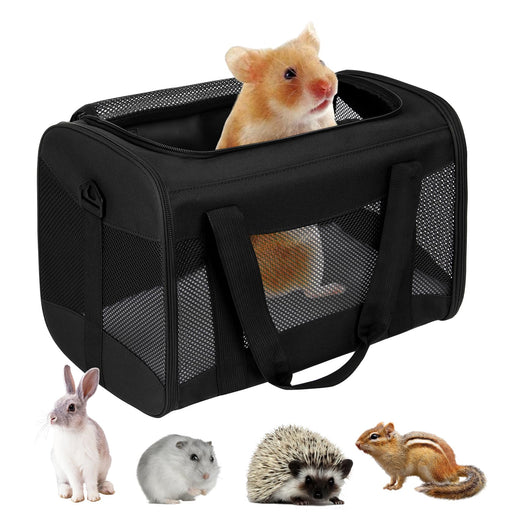 Airline-Approved Breathable Pet Carrier with Fleece Pad