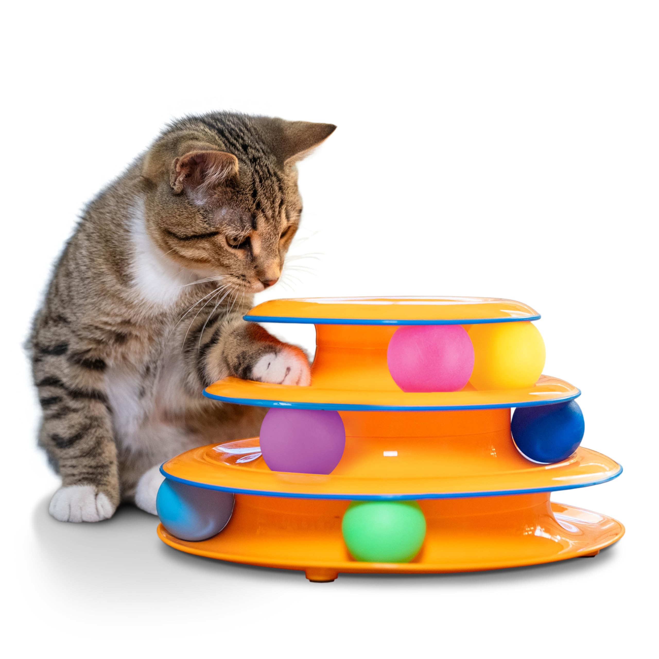 Catstages Rolling Ball Track Toy for Indoor Cats