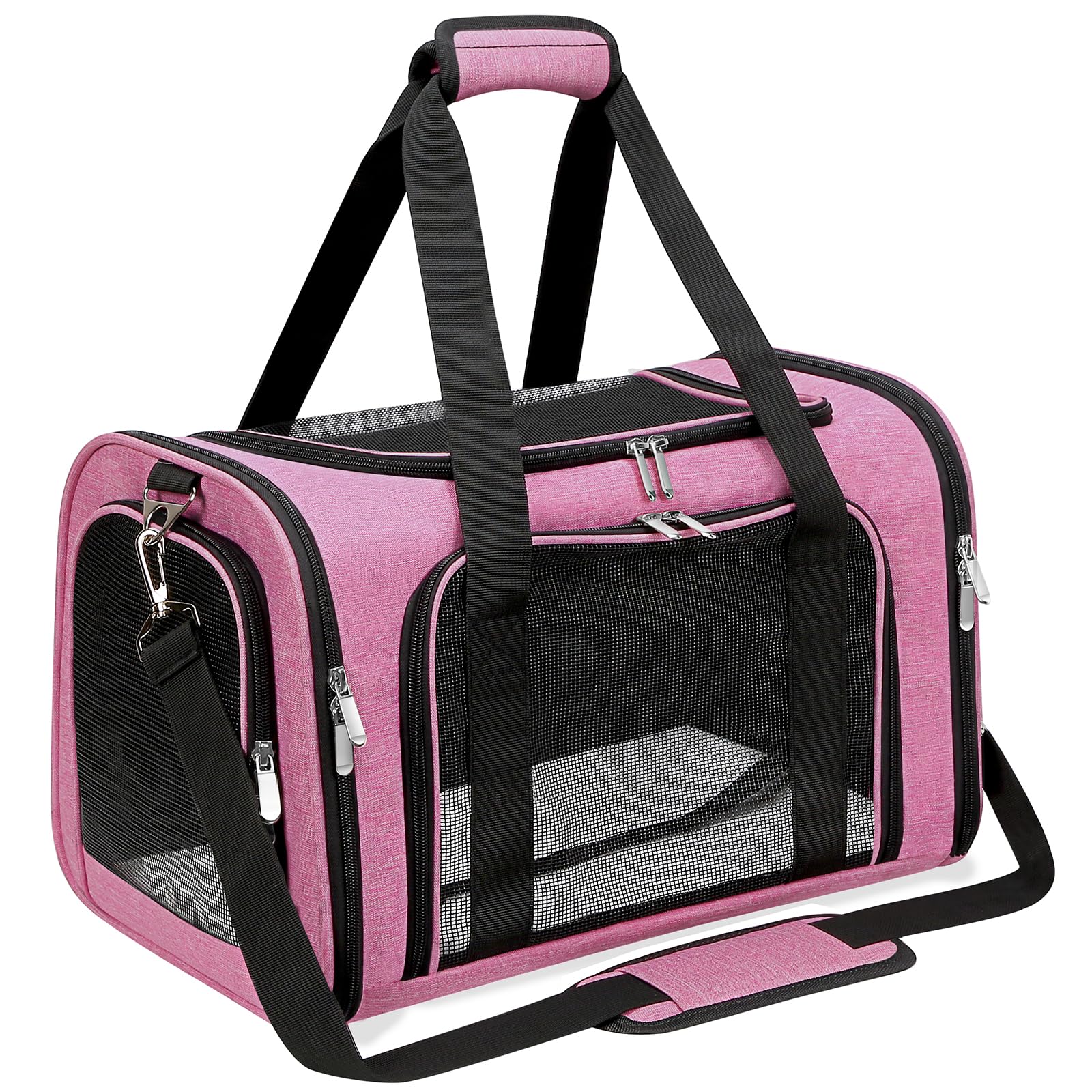 Soft-Sided Pet Carrier for Cats, Dogs & Small Animals