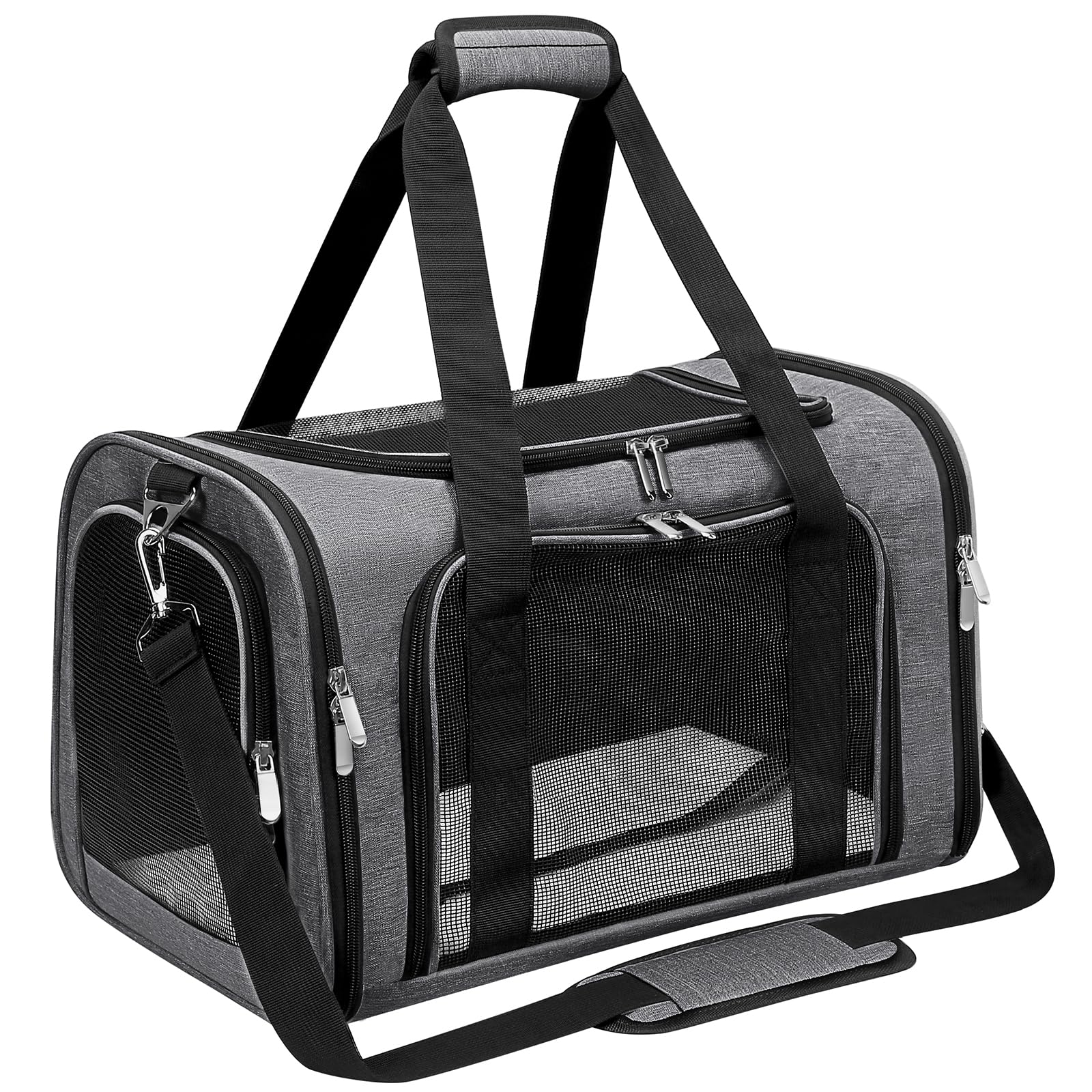 Soft-Sided Pet Carrier for Cats, Dogs & Small Animals